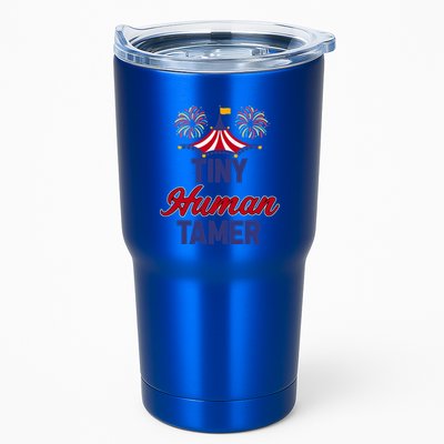 Tiny Hu Tamer Circus Carnival Ring Master Teacher Parent Gift Tumbler
