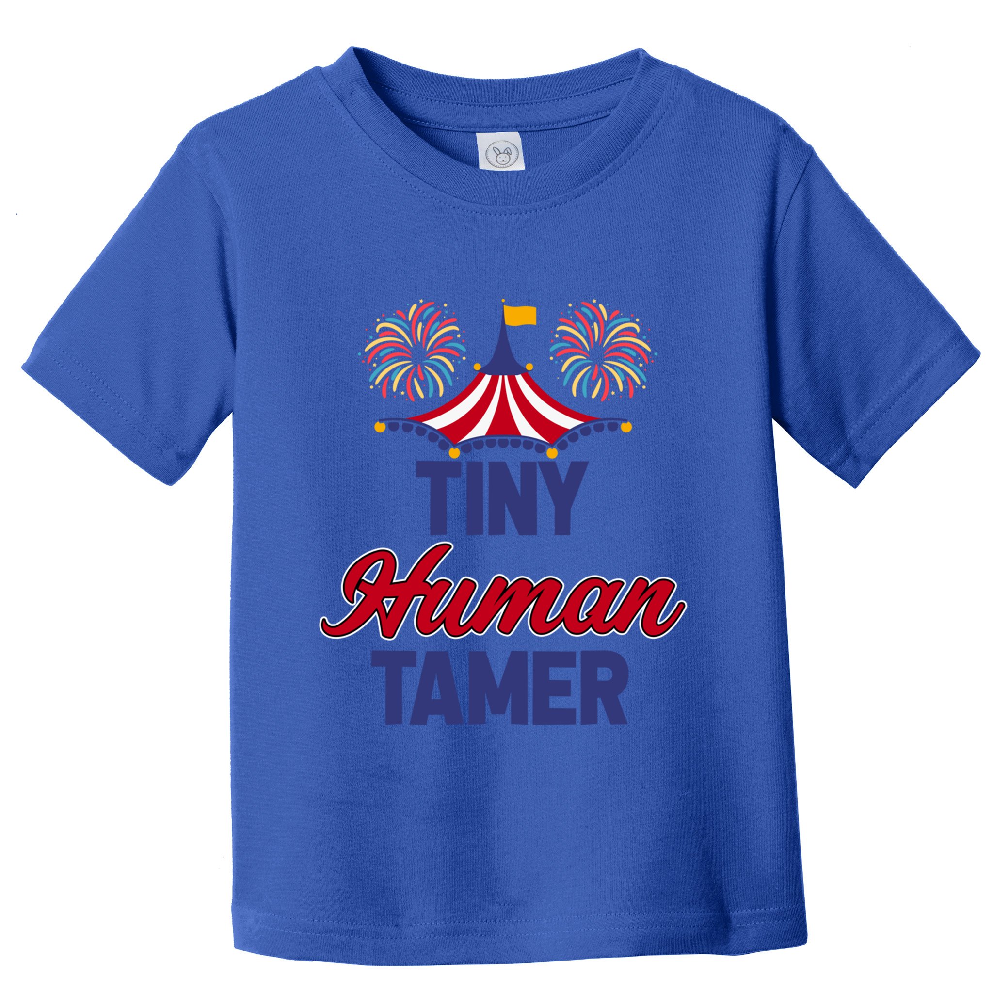 Tiny Hu Tamer Circus Carnival Ring Master Teacher Parent Gift Toddler T-Shirt