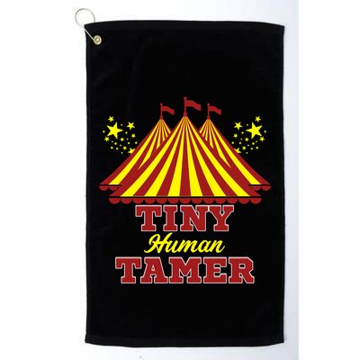 Tiny Hu Tamer Circus Carnival Ring Master Teacher Parent Gift Golf Towel