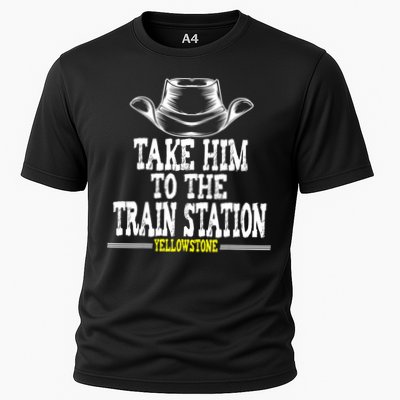 Take Him To The Train Station Apparel Performance Shirt