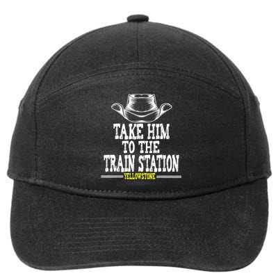 Take Him To The Train Station Apparel 7-Panel Snapback Hat