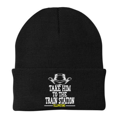 Take Him To The Train Station Apparel Beanie