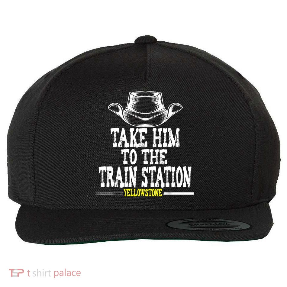 Take Him To The Train Station Apparel Wool Snapback Cap