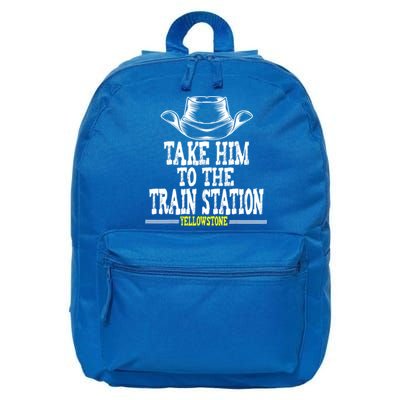Take Him To The Train Station Apparel 16 in Basic Backpack