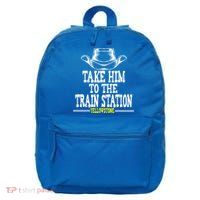 Take Him To The Train Station Apparel 16 in Basic Backpack