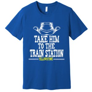 Take Him To The Train Station Apparel Premium T-Shirt