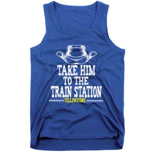 Take Him To The Train Station Apparel Tank Top