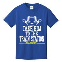 Take Him To The Train Station Apparel Kids T-Shirt