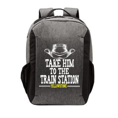 Take Him To The Train Station Apparel Vector Backpack