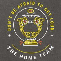 The Home Team Crucible Of Life DonT Be Afraid To Get Loud Cotton Canvas Backpack