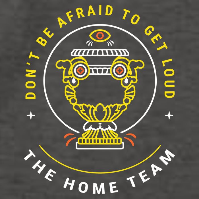 The Home Team Crucible Of Life DonT Be Afraid To Get Loud Vector Backpack