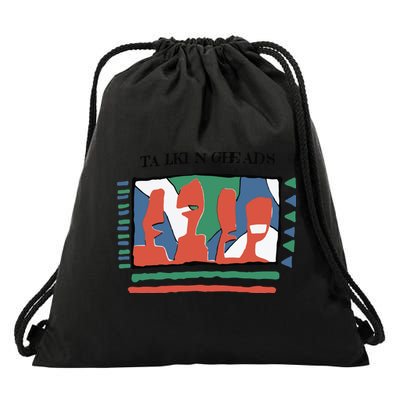 Talking Heads Drawstring Bag
