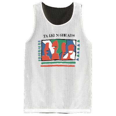 Talking Heads Mesh Reversible Basketball Jersey Tank