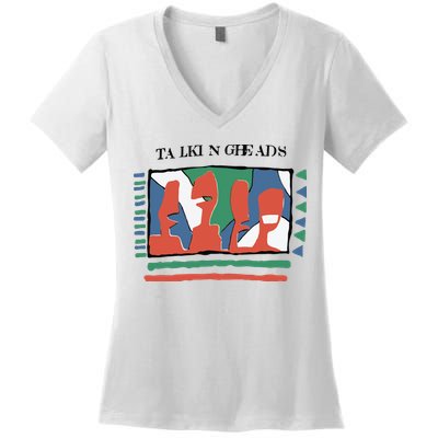 Talking Heads Women's V-Neck T-Shirt