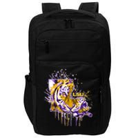 Tigers Half Tiger Face Impact Tech Backpack