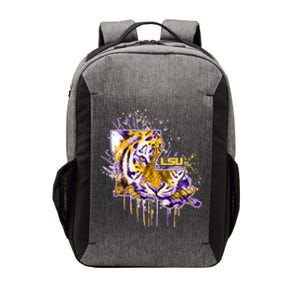 Tigers Half Tiger Face Vector Backpack