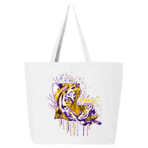 Tigers Half Tiger Face 25L Jumbo Tote