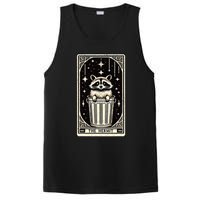 The Hermit Tarot Card Mystic Funny Raccoon PosiCharge Competitor Tank