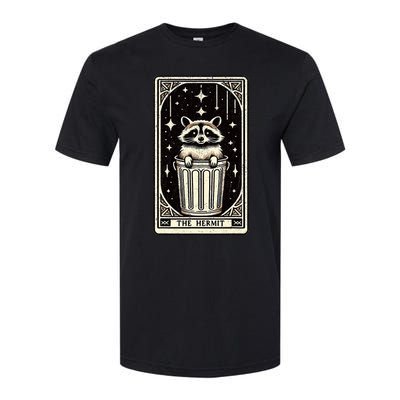 The Hermit Tarot Card Mystic Funny Raccoon Softstyle CVC T-Shirt