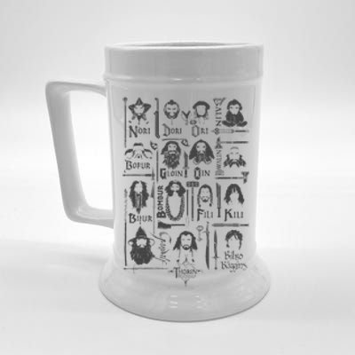 The Hobbit The Company Of Thorin Oakenshield Beer Stein