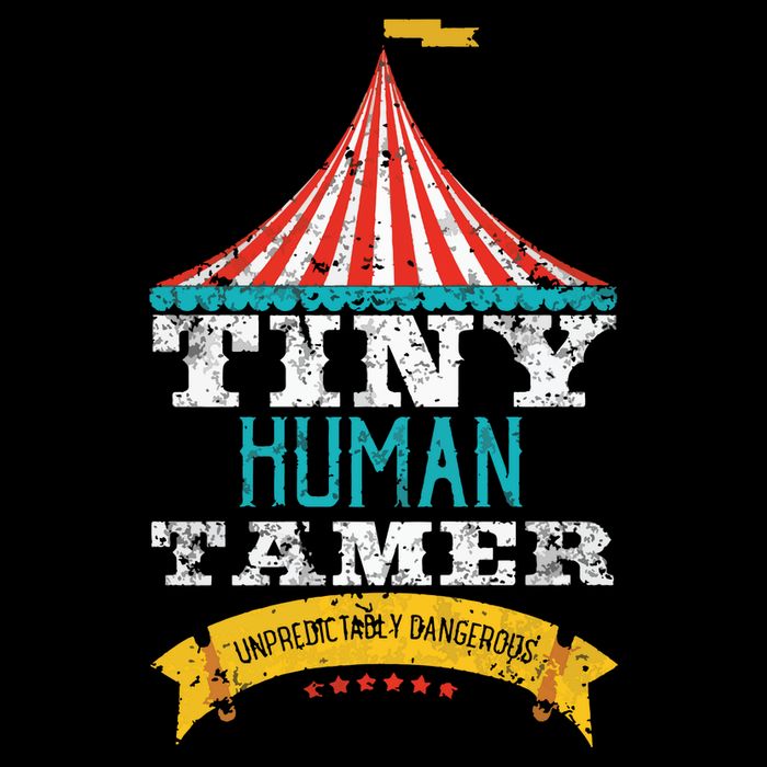 Tiny Human Tamer Circus Teacher Cute Childcare Provider Bucket Hat