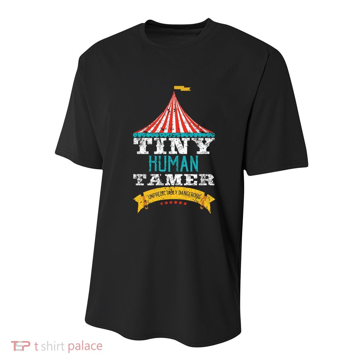Tiny Human Tamer Circus Teacher Cute Childcare Provider Youth Performance Sprint T-Shirt