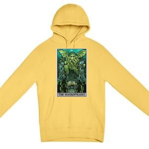 The Hierophant Tarot Card Cthulhu Classic Horror Halloween Premium Pullover Hoodie