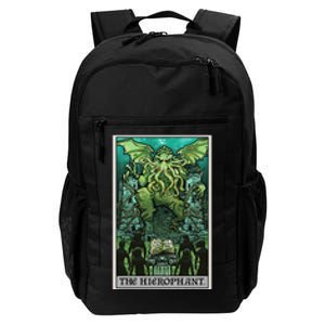 The Hierophant Tarot Card Cthulhu Classic Horror Halloween Daily Commute Backpack