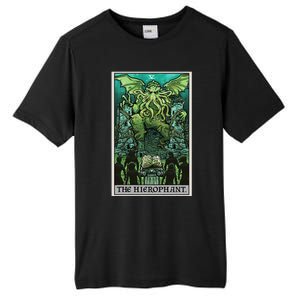 The Hierophant Tarot Card Cthulhu Classic Horror Halloween Tall Fusion ChromaSoft Performance T-Shirt