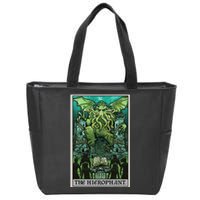 The Hierophant Tarot Card Cthulhu Classic Horror Halloween Zip Tote Bag