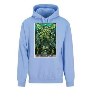 The Hierophant Tarot Card Cthulhu Classic Horror Halloween Unisex Surf Hoodie