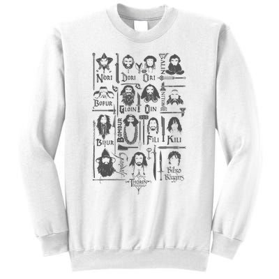 The Hobbit The Company Of Thorin Oakenshield Sweatshirt