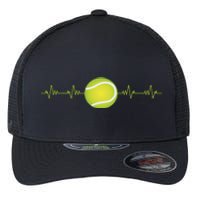 Tennis Heartbeat Flexfit Unipanel Trucker Cap