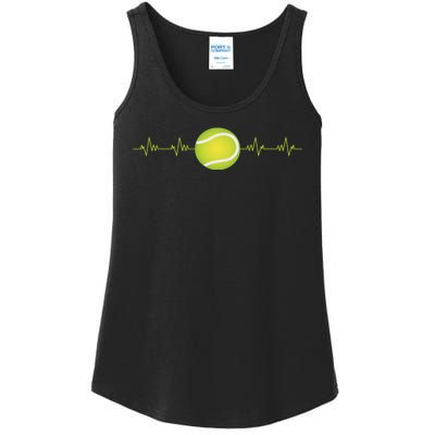 Tennis Heartbeat Ladies Essential Tank