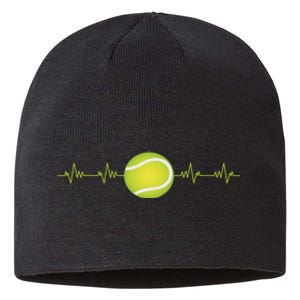 Tennis Heartbeat Sustainable Beanie