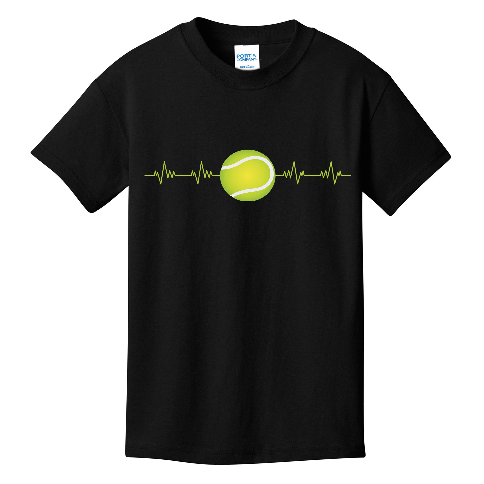 Tennis Heartbeat Kids T-Shirt