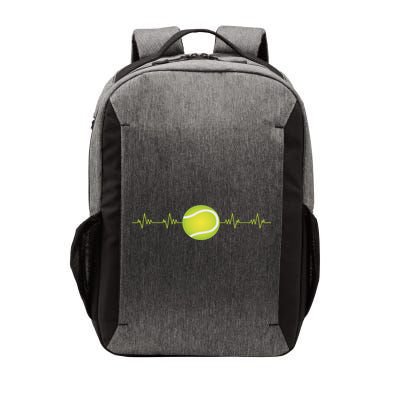 Tennis Heartbeat Vector Backpack
