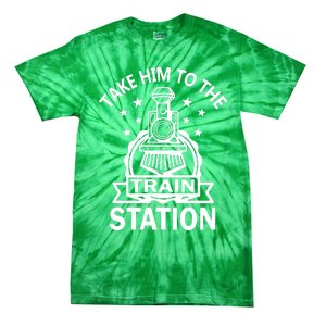 Take Him To The Train Station Tie-Dye T-Shirt