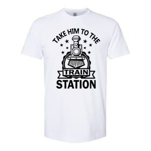 Take Him To The Train Station Softstyle CVC T-Shirt