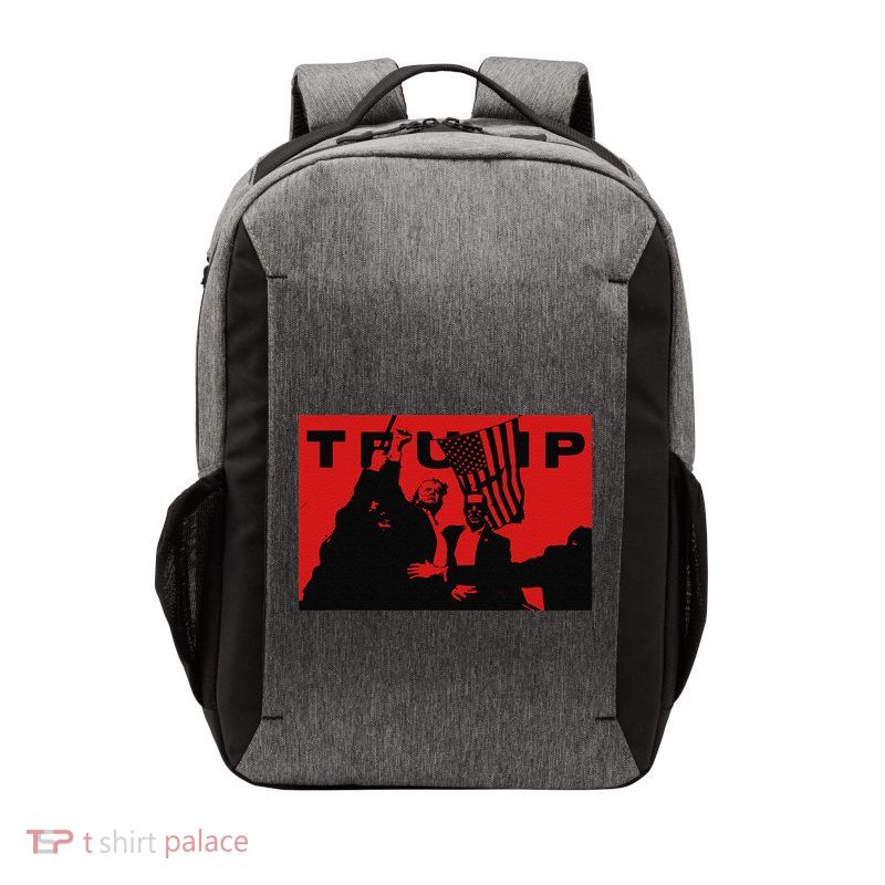 Trump Hero Trump Assassination Attempt Vector Backpack