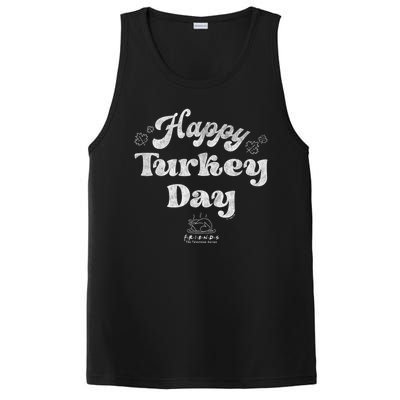 Thanksgiving Happy Turkey Day Vintage Text PosiCharge Competitor Tank