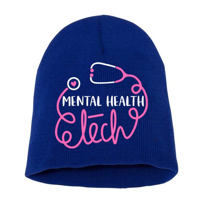 Tal Health Tech Psychiatric Technologists Technicians Cool Gift Short Acrylic Beanie