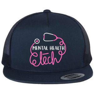 Tal Health Tech Psychiatric Technologists Technicians Cool Gift Flat Bill Trucker Hat