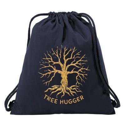 Tree Hugger Drawstring Bag