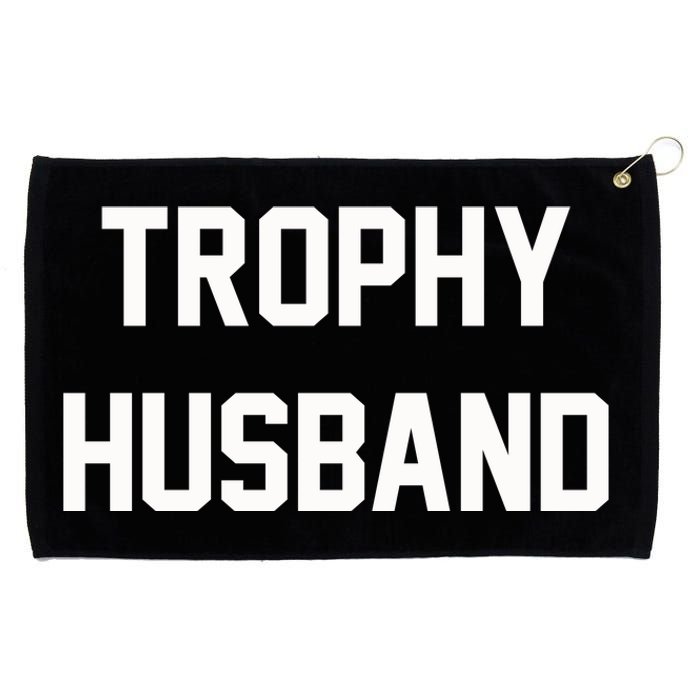 Trophy Husband Grommeted Golf Towel