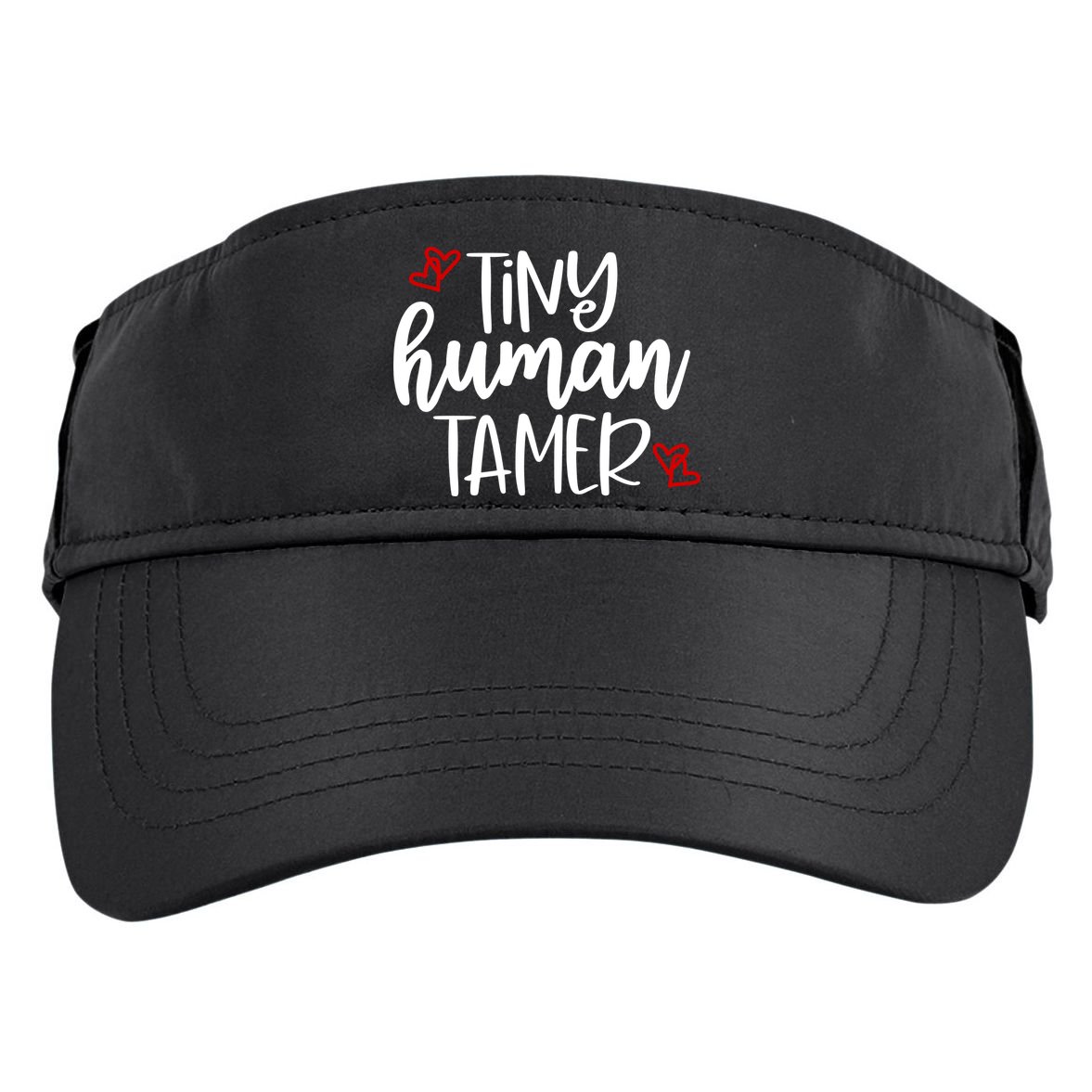 Tiny Human Tamer Funny Adult Drive Performance Visor
