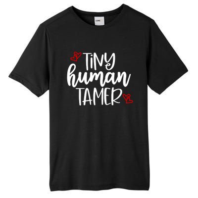 Tiny Human Tamer Funny Tall Fusion ChromaSoft Performance T-Shirt