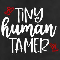 Tiny Human Tamer Funny Golf Towel