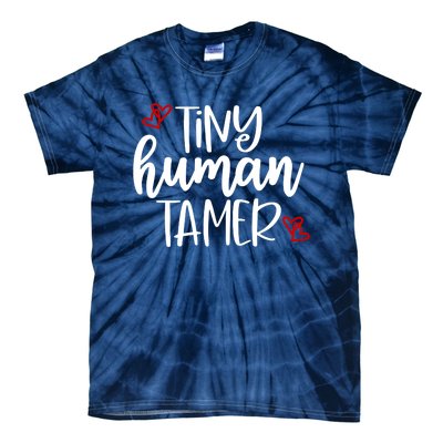 Tiny Human Tamer Funny Tie-Dye T-Shirt