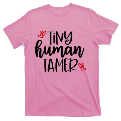 Tiny Human Tamer Funny T-Shirt